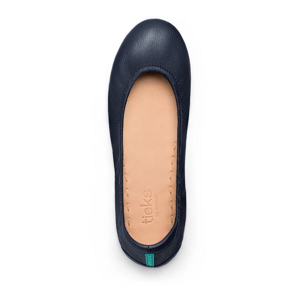 Tieks Foldable Ballet Flat Leather Slip On Travel Shoe Minimalist Comfortable - Picture 3 of 16